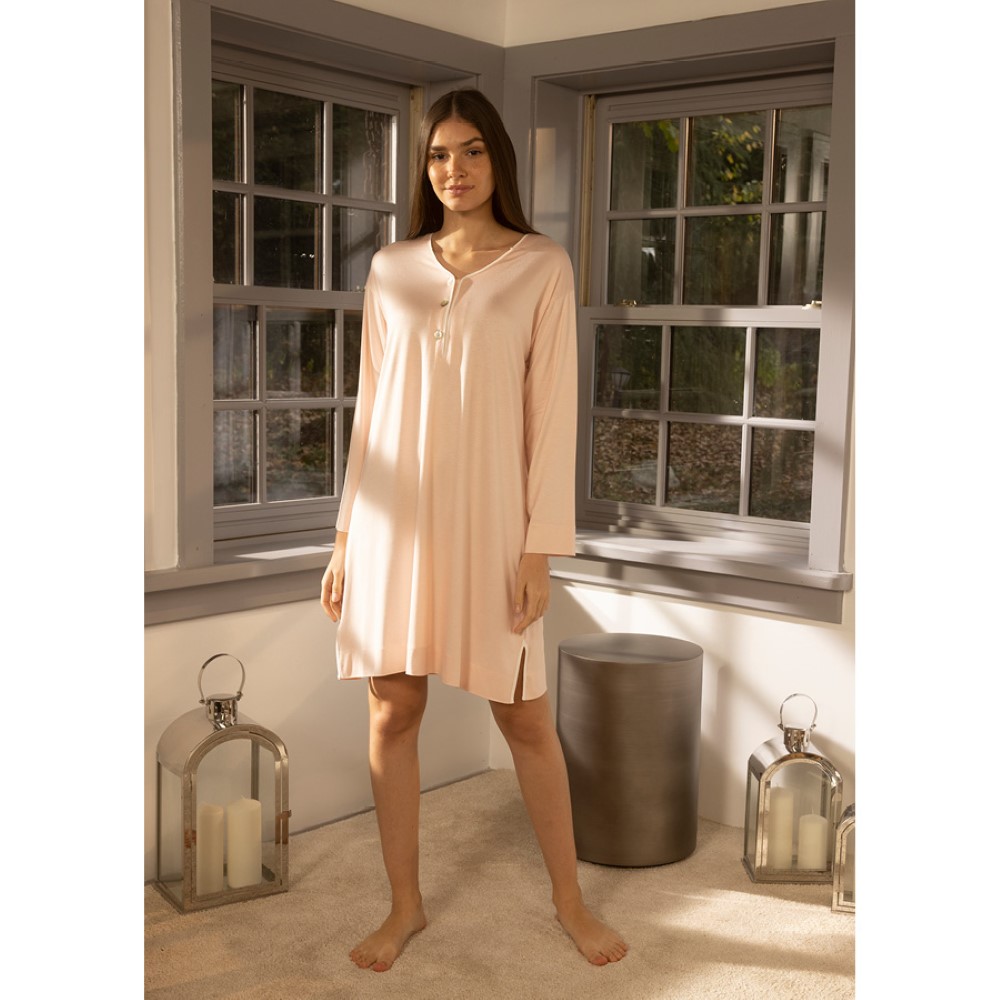 Penelope Gaia Nightdress Powder Pink Xl