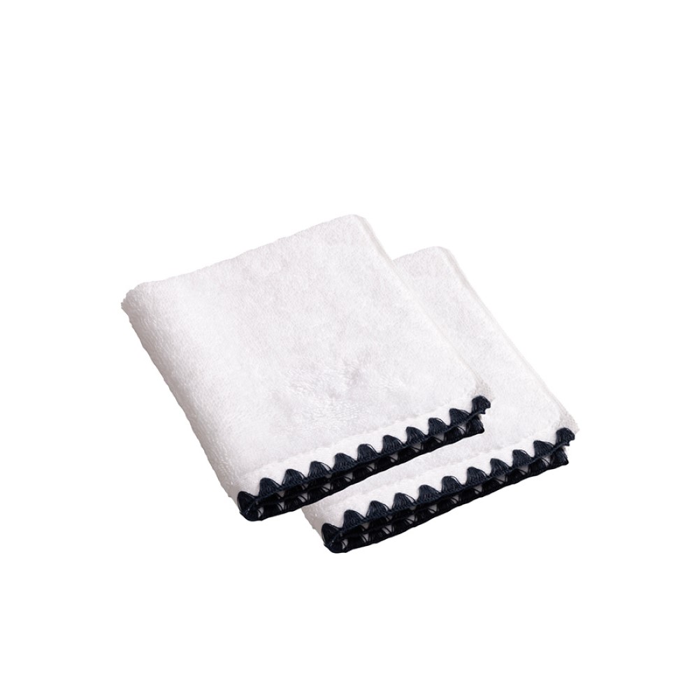 Penelope Be Mine Towel 2Pcs 30*30 Cm ; Navy Blue